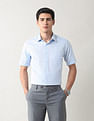 Arrow Liberty Classic Fit Windowpane Checked Shirt