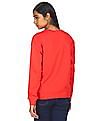 U.S. Polo Assn. Women Long Sleeve Crew Neck Sweatshirt