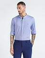 Tommy Hilfiger Mandarin Collar Dobby Shirt