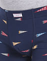 USPA Innerwear Boys Mid Rise Cotton Spandex OKT01 Trunks - Pack Of 2