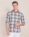 U.S. Polo Assn. Premium Cotton Madras Check Casual Shirt