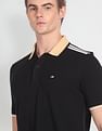Arrow Solid Compact Cotton Polo Shirt
