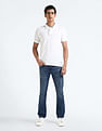 Flying Machine Freddie Slim Straight Fit Stone Wash Jeans