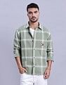 Tommy Hilfiger Checked Oversized-Fit Woven Shirts