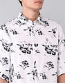 U.S. Polo Assn. Denim Co. Floral Printed Pure Cotton Shirt
