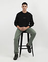 Calvin Klein Jeans City Grid Map Crew Neck Sweatshirt