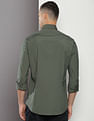 Calvin Klein Brand Stripe Poplin Shirt