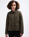 Tommy Hilfiger Spread Collar Quilted Jacket