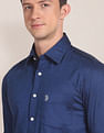 U.S. Polo Assn. Solid Cotton Tailored Shirt