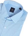 Arrow Self Design Manhattan Slim Fit Shirt