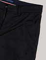 Arrow Sport Dobby Slim Fit Solid Chinos