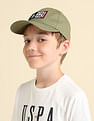 U.S. Polo Assn. Kids Boys Brand Appliqued Twill Cap