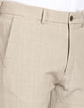 Arrow Newyork Windowpane Check Smart Flex Trousers