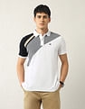 Arrow Sport Colourblocked Regular Fit Polo Shirt