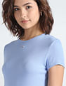 Tommy Hilfiger Sustainable Rib Knit Solid T-Shirt
