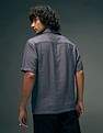 Flying Machine Textured Oversized Fit Shirt