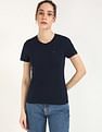 Tommy Hilfiger Solid Regular-Fit Cotton T-Shirt