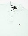 Tommy Hilfiger Solid Regular-Fit Cotton Polo Shirt
