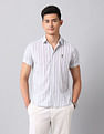 U.S. Polo Assn. Denim Co. Vertical Striped Regular Fit Shirt