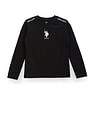 U.S. Polo Assn. Kids Boys Brand Tape T-Shirt