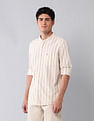 U.S. Polo Assn. Denim Co. Vertical Striped Pure Cotton Shirt