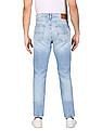 Tommy Hilfiger Men Blue Ryan Regular Straight Fit Distressed Jeans