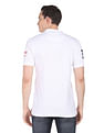AD by Arvind Solid Sporty Polo Shirt
