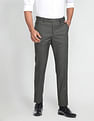Arrow Dobby Hudson Regular Fit Trousers