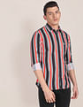 U.S. Polo Assn. Tailored Regular Fit Striped Casual Shirt