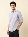 U.S. Polo Assn. Solid Slim Fit Twill Shirt