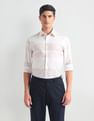 Arrow Pure Cotton Stripe 1851 Shirt