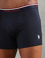 USPA Innerwear Mid Rise Solid 1667 Trunks - Pack Of 3