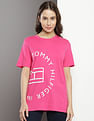 Tommy Hilfiger Placement Circle Logo Cotton T-Shirt