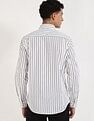 Calvin Klein Jeans Striped Slim-Fit Cotton Shirt