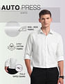 Arrow Liberty Classic Fit Textured Autopress Shirt