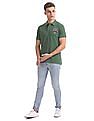 U.S. Polo Assn. Denim Co. Muscle Fit Heathered Polo Shirt