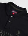 U.S. Polo Assn. Denim Co. Colour Block Muscle Fit Polo Shirt