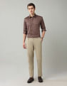 Arrow Newyork Pure Cotton Printed Manhattan Slim Fit Shirt