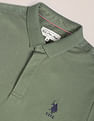 U.S. Polo Assn. Brand Tape Solid Polo Shirt