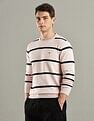 Tommy Hilfiger Striped Regular-Fit Cotton Sweater