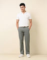 U.S. Polo Assn. Dobby Riley Straight Fit Trousers