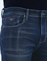 Flying Machine Slash Slim Tapered Washed Jeans