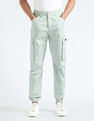 Flying Machine Mid Rise Slim Fit Cargo Pants