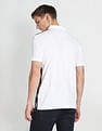 Arrow Sports Brand Taped Pique Polo Shirt