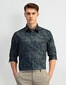 Arrow Abstract Printed Manhattan Slim Fit Shirt