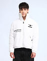 Flying Machine Relaxed Fit Printed Padded Jacket