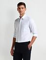 Arrow Grid Tattersall Checked Cotton Shirt