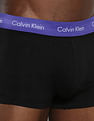 Calvin Klein Underwear Cotton Spandex Low Rise Trunks - Pack Of 3