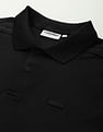 Calvin Klein Tonal Debossed Logo Polo Shirt