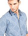 U.S. Polo Assn. Denim Co. Printed Slim Fit Shirt
